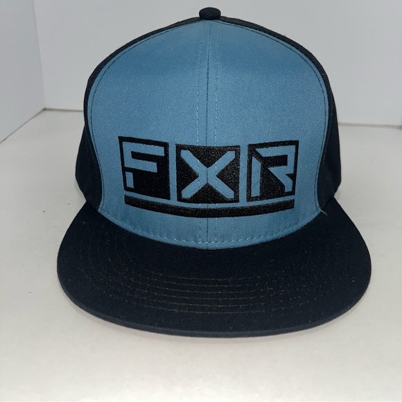 FXR Other - FXR Two-Tone Blue and Black Snapback Hat